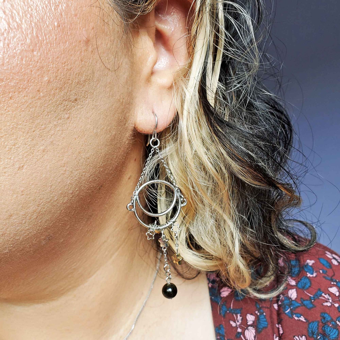 Rhysand’s Sky Earrings – Stars, Shadows & Night Court Magic