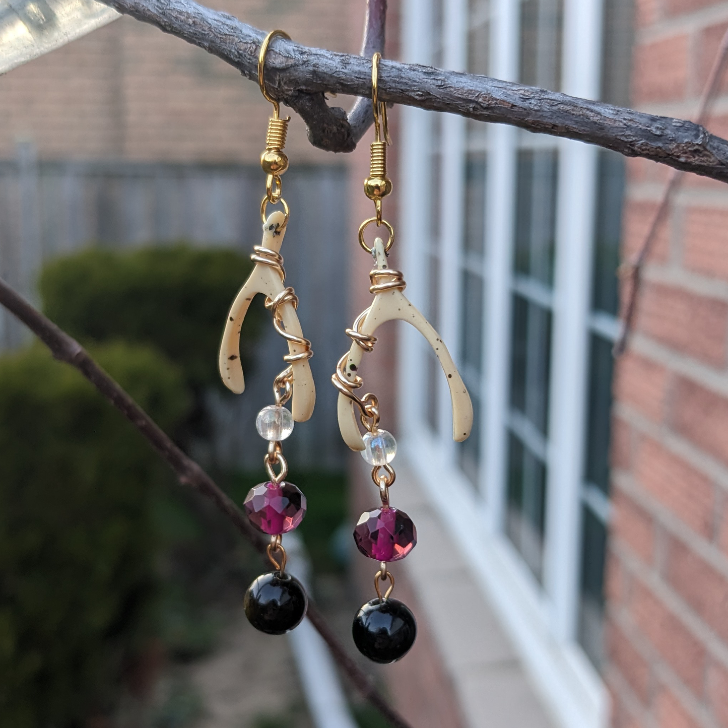 Persephone’s Descent Drop Earrings