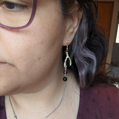 Persephone’s Descent Drop Earrings