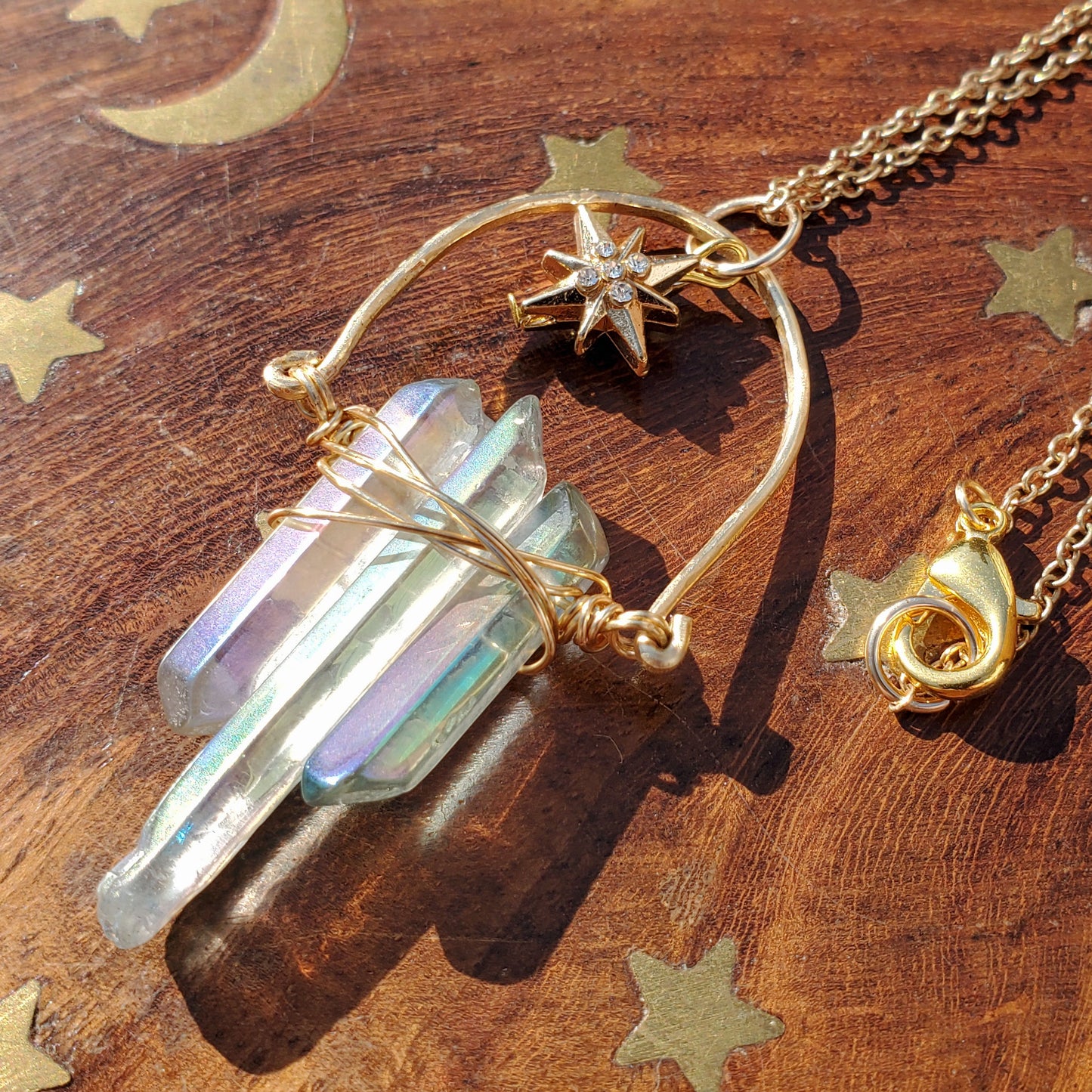 Ab Luster Quartz with North Star