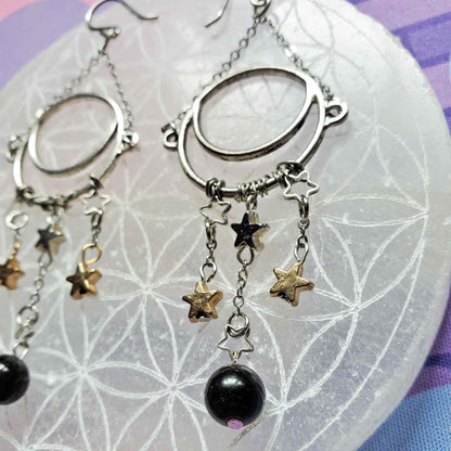 Rhysand’s Sky Earrings – Stars, Shadows & Night Court Magic
